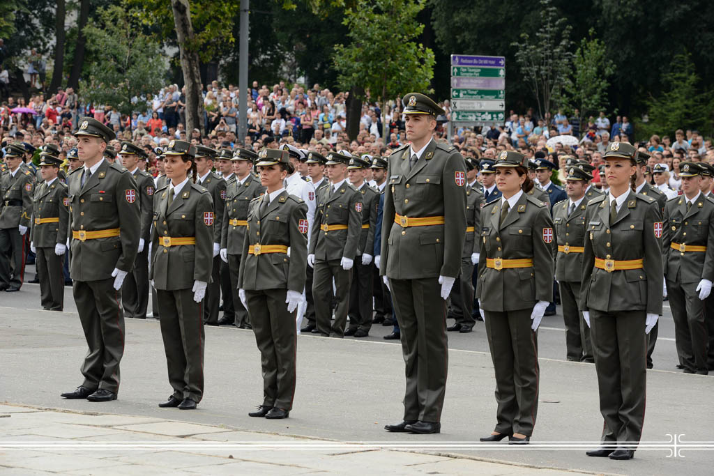 Commissioning Ceremony for the youngest officers of the Serbian Armed Forces